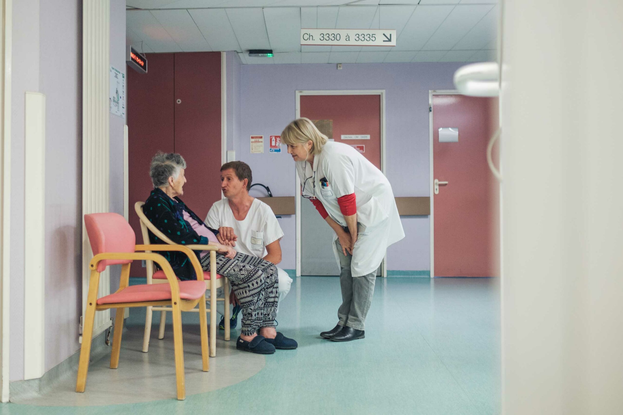 Espace gériatrie au centre hospitalier