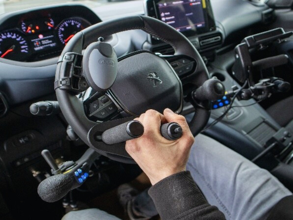 Exemple de volant adapté